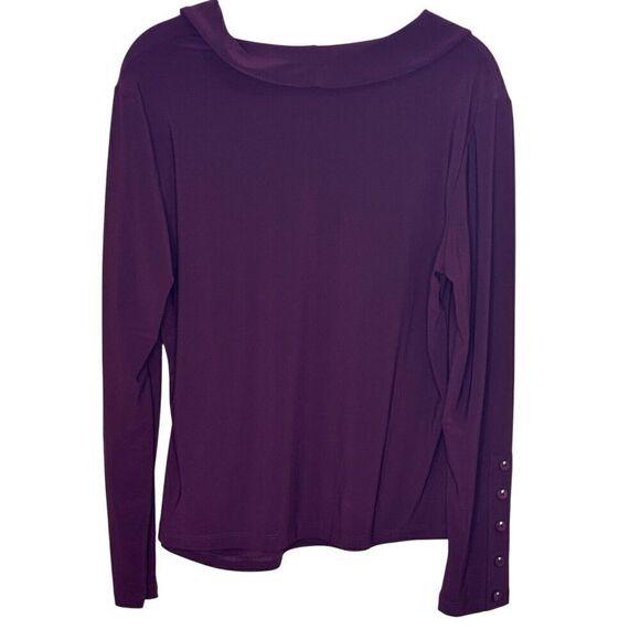 Clara Sun Woo 2 Piece Set Top & Culottte Pants Size Medium Burgundy - Picture 3 of 15